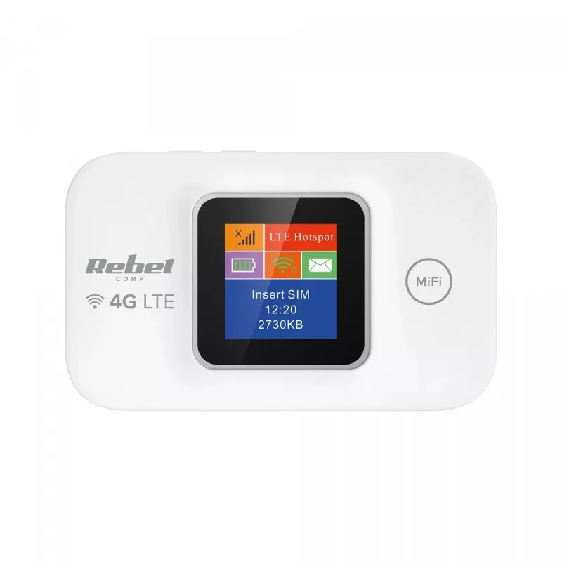 Rebel RB-0701 bezvadu maršrutētājs vienas joslas (2.4 GHz) 3G 4G