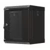 Sienas skapis Lanberg WF11-3306-10B 6U Melns 30 kg