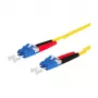 METZ CONNECT OpDAT savienojuma kabelis LC-D/LC-D OS2 1.5 m - pilns duplekss