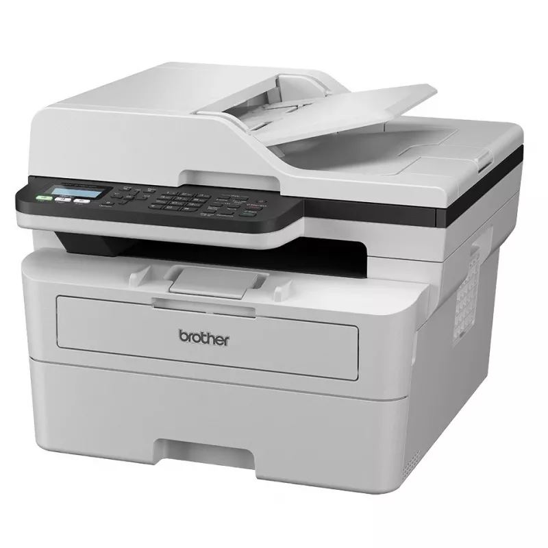 Daudzfunkciju printeris Brother MFC-B7800DN — Melnbalts lāzerprinteris, A4, duplekss, Wi‑Fi, Ethernet, 34 lpp/min, 4,57 cm LCD