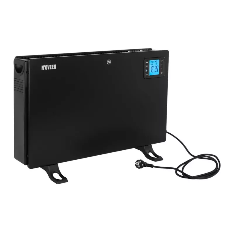 Konvektors Noveen CH7100 — 2000 W, 3 jaudas līmeņi, LCD, taimeris, tālvadība, melns