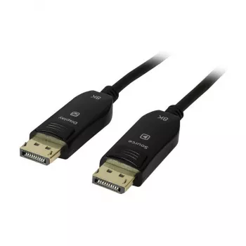 Video kabelis DisplayPort 2.0, ST/ST, 20m, AOC (Aktīvais optiskais kabelis), UHD 8K*4K 7680x4320@60Hz, Synergy 21 (S215923)