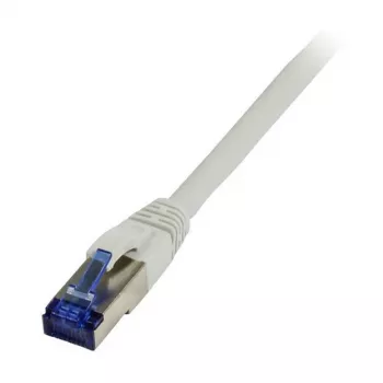 Patch kabelis RJ45 CAT6A 500MHz 3m pelēks S-STP (S/FTP) TPE/LSZH Superflex AWG26 Synergy 2