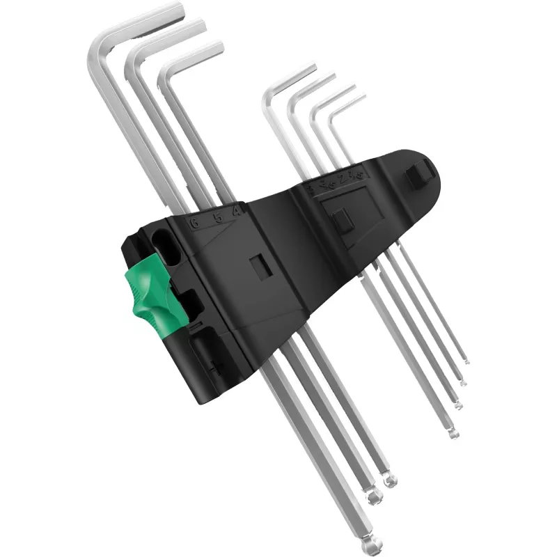 L-veida sešstūra atslēgu komplekts Wera 950/9 Hex-Plus 1