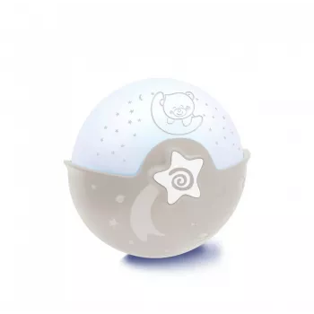 Bērnu projektors 2in1 bēšs