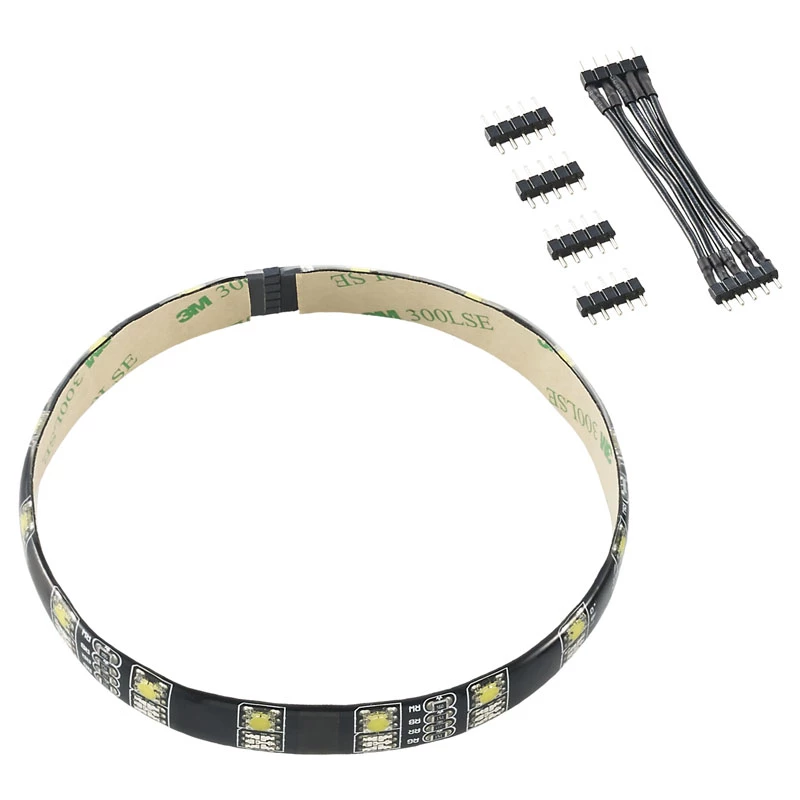 LED lente CableMod CM-LED-30-D30RGBW-R White RGB 30 cm