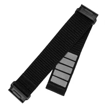 Nomaināma 22mm Sporta Siksniņa Garmin QuickFit no FIXED — 160–210 mm, Melna