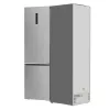 Ledusskapis ar saldētavu Gorenje NRB620E61X4WFE, brīvi stāvošs, nerūsējošais tērauds, kopējā ietilpība 413 L, saldētava apakšā 130 L, NoFrost, LED displejs