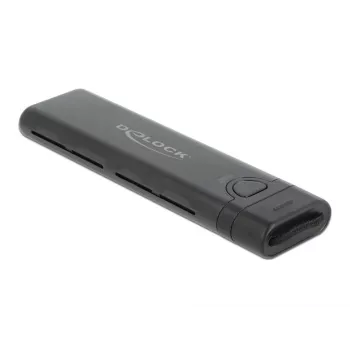 SSD ārējais korpuss DeLOCK 42635 Melns M.2