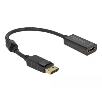 Adapter DisplayPort 1.2 vīrišķais uz HDMI sievišķo 4K DeLOCK 63559