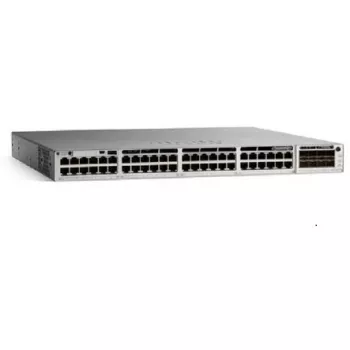 Cisco Catalyst 9300L - Network Advantage - Slēdzis - L3 - pārvaldāms - 48 x 10/100/1000 (PoE)