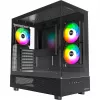 Montech XR Midi-Tower, rūdīts stikls - melns