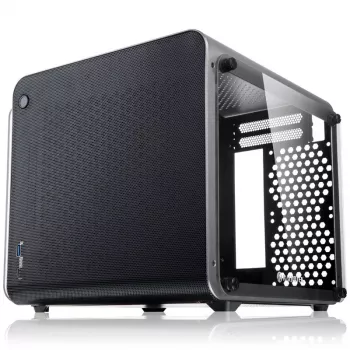 Datora korpuss Raijintek METIS EVO TG Mini-ITX, sudrabs