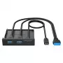 Iekšējā saskarnes karte/adapteris GRAUGEAR G-MP01 Melns 102x102x25mm