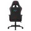 ONEX STC Alcantara L Series biroja/datorspēļu krēsls, melns/sarkans