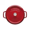 Staub viena roktura katls Cocotte 24 cm Cherry