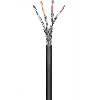 Microconnect KAB024-100 tīkla kabelis Melns 100 m Cat6 S/FTP (S-STP)