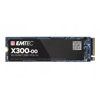 SSD Emtec X300 256 GB M.2 PCI Express 3.0 NVMe 3D NAND