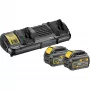 Akumulatoru un lādētāja komplekts DeWALT DCB132T2-QW Litija-jonu 6 Ah