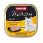 ANIMONDA Vom Feinsten Adult Turkey, beef and carrots - slapjā barība kaķiem - 100g