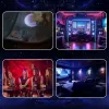 Projektora lampa Hawk HW-STAR01 ar iebūvētu skaļruni — galaktikas gaismas projektors
