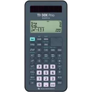 Zinātniskais kalkulators Texas Instruments TI-30 X Prio MathPrint Saules/Baterija