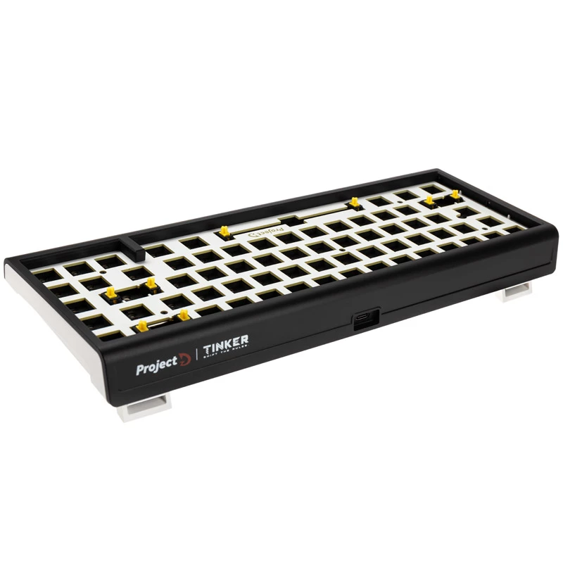 Ducky Tinker65 tastatūra Gaming USB US English Melna