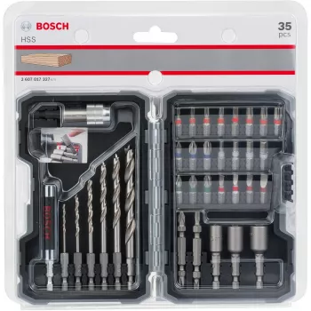 Uzgaļu komplekts Bosch 2 607 017 327 35 gab.