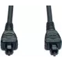 Optiskais kabelis e+p LLK 115 1,5m TOSLINK Melns
