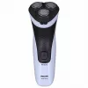 Elektriskais rotācijas skuveklis Philips 3000X Series X3003/00 — 3 galviņas, slapjai/sausai skūšanai, NiMH akumulators, 40 min darbība