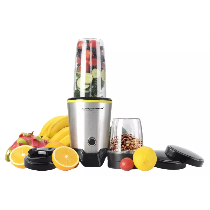 Esperanza EKM028 blender galda blenderis 1000 W Melns, Nerūsējošais tērauds