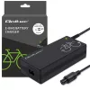 E-velosipēda lādētājs QOLTEC 36V–42V 2A ar GX12 3-pin savienotāju