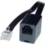 Telefona kabelis ShiverPeaks BS70226-6/6 6 m Melns
