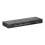 D-Link 28-Portu Gigabit Sakraujams Viedais Pārslēgs ar 4 x 10G SFP+ Portiem