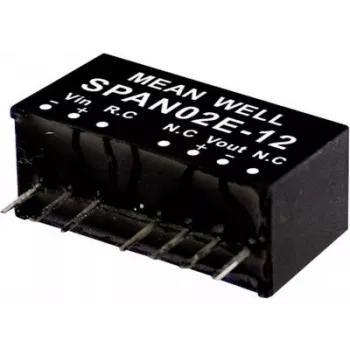 MEAN WELL SPAN02C-12 2W 12V barošanas adapteris, ieeja 36-75V