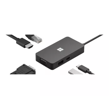 Microsoft 1E4-00002 Laptop Dock Melns