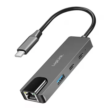 USB 3.2 Gen 1 centrmezgls, 3 porti ar 2.5G Ethernet