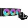 DeepCool MYSTIQUE 360 ARGB procesora šķidruma dzesētājs 12 cm Melns