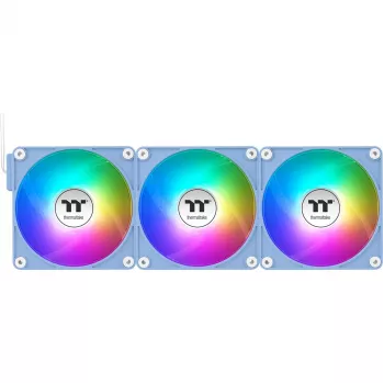 Thermaltake CT140 EX ARGB 140mm korpusa ventilatori 3 komplektā - Hydrangea Blue
