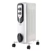 Adler AD 7815 eļļas sildītājs, balts, 1500 W