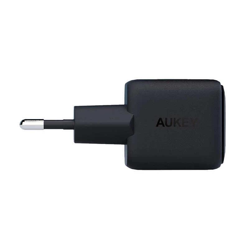 Sienas lādētājs Aukey PA-B1L USB-C 30W Melns