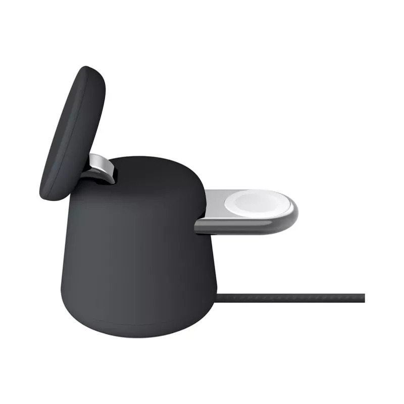 Bezvadu lādētājs Belkin WIZ027VFH36 2-in-1 magnētiskais Qi2 15W iPhone un Apple Watch