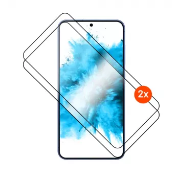 FIXED 2.5D pilna pārklājuma rūdīta stikla ekrāna aizsargs Samsung Galaxy S26+ — 2 gab., melns