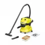 Putekļsūcējs Karcher WD 4 V-20/5/22 — 20 L, 1000 W, slapjai un sausai tīrīšanai, 2,2 m šļūtene