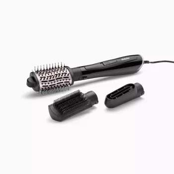 Karstā gaisa suka BABYLISS Style Smooth 1000 Airflow AS128E, 1000 W, Melna, 3 uzgaļi, jonu tehnoloģija, regulējams termostats