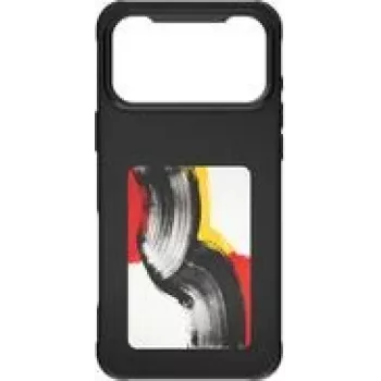 4smarts E-Ink vāciņš/NFC displejs iPhone 17 Pro Max, Qi2 - melns (541789)
