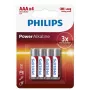 Philips Power Alkaline AAA baterijas, 4 iepakojums