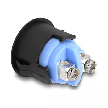 Pogas slēdzis DELOCK 22044 16 mm ar 2 skrūvju spailēm