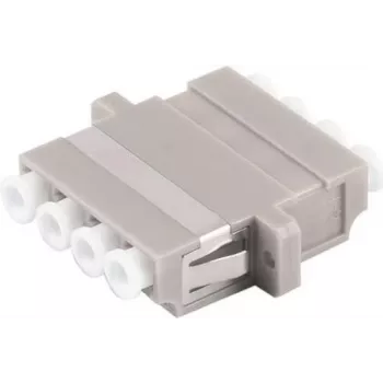 Šķiedru optikas adapteris S/CONN 07-60044 LC bēšs daudzmodu 1 gab.