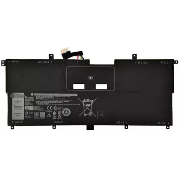 Akumulators Dell klēpjdatoriem, 46Wh, 4 šūnas, saderīgs ar Dell modeļiem (MPN 8W25V)